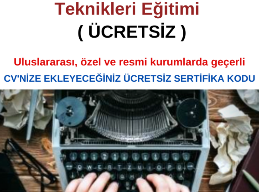 İş Hayatında Yazışma Teknikleri Eğitimi ( ÜCRETSİZ ) img