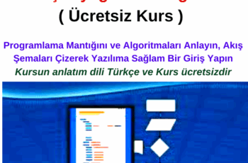 Yazılıma İlk Adım : Akış Diyagramları Eğitimi ( Ücretsiz Kurs ) Yazılıma İlk Adım : Akış Diyagramları Eğitimi ( Ücretsiz Kurs )