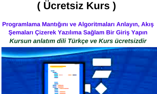 Yazılıma İlk Adım : Akış Diyagramları Eğitimi ( Ücretsiz Kurs ) img