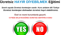 Hayır Diyebilmek Eğitimi |  Ücretsiz ve Sertifikalı