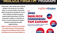 İngilizce Fırsatım Programı