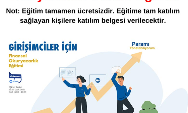 Girişimciler için Finansal Okuryazarlık Online Eğitimi 21-22 Ocak 2021 img