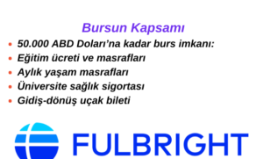 Amerika Fulbright Yüksek Lisans Bursu img