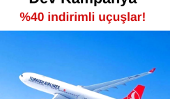 THY yurt dışı seferlerinde yüzde 40 indirim ile uçma fırsatı