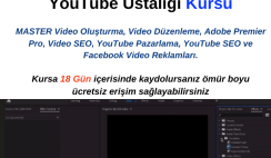 Eksiksiz Video Prodüksiyonu, Pazarlama ve YouTube Ustalığı Eksiksiz Video Prodüksiyonu, Pazarlama ve YouTube Ustalığı