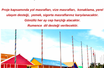 Romanya’da Craiova şehrinde 6 Ay Gönüllülük  Fırsatı Romanya’da Craiova şehrinde 6 Ay Gönüllülük  Fırsatı