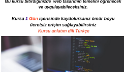 Herkes için UYGULAMALARLA WEB TASARIM Kursu Herkes için UYGULAMALARLA WEB TASARIM Kursu