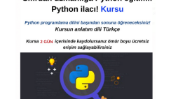 Sıfırdan uzmanlığa Python eğitimi! | Python ilacı olan Kurs