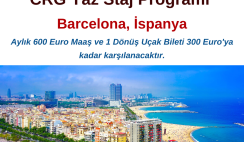 CRG Yaz Staj Programı – Barcelona, İspanya
