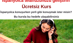 Anadili İspanyolca olan öğretmen ile İspanyolca telaffuzunuzu geliştirin – Ücretsiz Kurs Anadili İspanyolca olan öğretmen ile İspanyolca telaffuzunuzu geliştirin – Ücretsiz Kurs