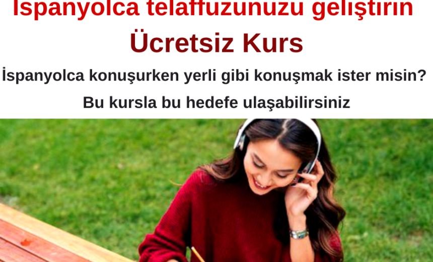 Anadili İspanyolca olan öğretmen ile İspanyolca telaffuzunuzu geliştirin – Ücretsiz Kurs img