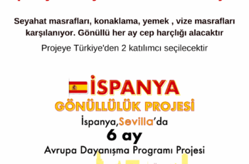 İspanya 6 Ay Gönüllülük Projesi İspanya 6 Ay Gönüllülük Projesi