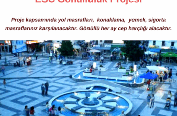 Kuzey Makedonya’nın Prilep Kentinde ESC Gönüllülük Projesi