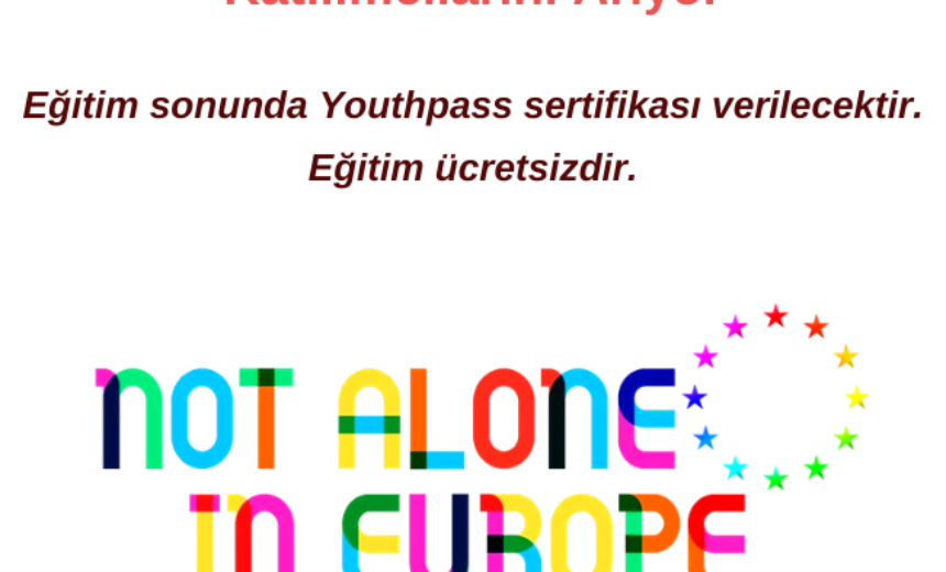 “The Not Alone in Europe” Projesi Katılımcılarını Arıyor img