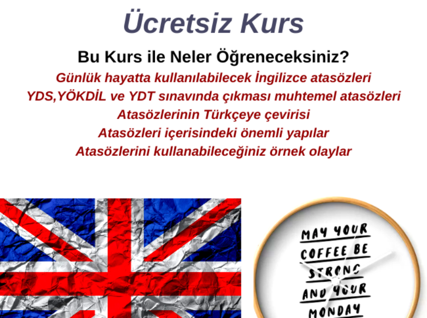 İngilizce Atasözleri Öğrenin – ÜCRETSİZ img