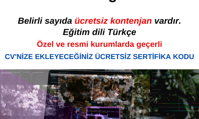 Adobe Premiere Temel Eğitimi – Ücretsiz ve Sertifikalı img