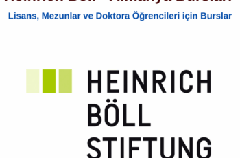 Heinrich Böll – Almanya Bursları 2021