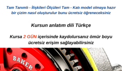 SolidWorks 2019 – 2 Boyutlu Çizim Eğitimi Kursu