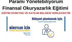 Paramı Yönetebiliyorum Finansal Okuryazarlık Eğitimi 28 Nisan 2021