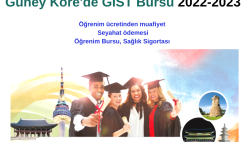 Güney Kore’de GIST Bursu 2022-2023 | Tüm Masraflar Karşılanıyor
