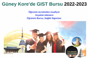 Güney Kore’de GIST Bursu 2022-2023 | Tüm Masraflar Karşılanıyor