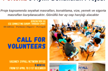 Portekiz Gönüllülük Projesi – 9 Aylık