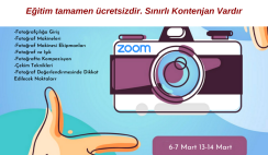 Temel Fotoğrafçılık Eğitimi – Eğitim Ücretsizdir ve Sınırlı Kontenjan