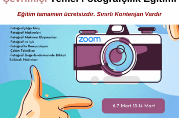Temel Fotoğrafçılık Eğitimi – Eğitim Ücretsizdir ve Sınırlı Kontenjan
