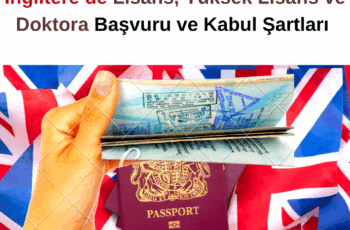 İngiltere’de Lisans, Yüksek Lisans ve Doktora Başvuru ve Kabul Şartları 