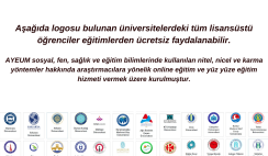AYEUM ÜCRETSİZ ONLİNE DERSLER