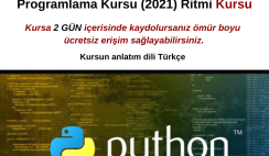 PYTHON | Sıfırdan İleri Seviye Programlama Kursu 2021
