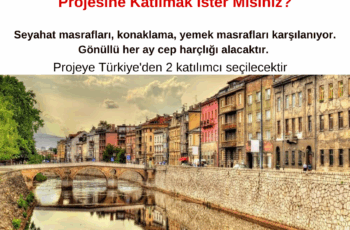 Bosna Hersek – Saraybosna 2 Ay Gönüllülük Projesi Bosna Hersek – Saraybosna 2 Ay Gönüllülük Projesi