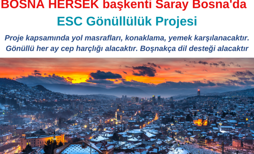 Bosna Hersek 5 Ay Gönüllülük Projesi img