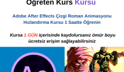 Adobe After Effects: Çizgi Roman Animasyonunu Öğreten Kurs
