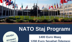NATO Staj Programı – Aylık Maaş 1400 Euro