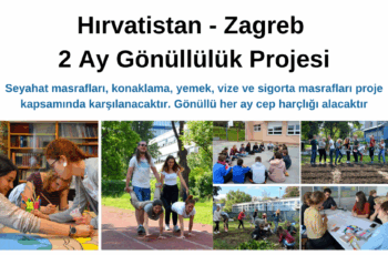 Hırvatistan – Zagreb 2 Ay Gönüllülük Projesi