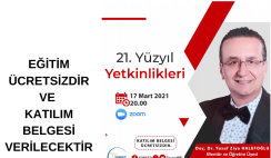 21. Yüzyıl Yetkinlikleri – Ücretsiz ve Katılım Belgesi Veriliyor