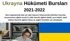 2021-2022 Ukrayna Hükümeti Bursları – Avrupa Birliği ve Dış İlişkiler Genel Müdürlüğü