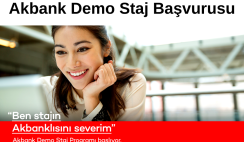 Akbank Demo Stajyer Başvurusu