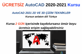 AutoCAD Kursu  2020-2021