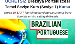 Brezilya Portekizcesi – Temel Seviye Kurs (Seviye 1)