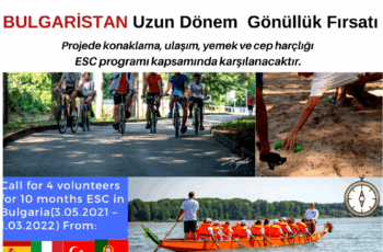 Bulgaristan Uzun Dönem Gönüllülük Projesi