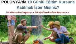 Polonya’da 10 Günlük Eğitim Kursuna Katılmak İster Misiniz?