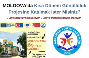 Moldova Kısa Dönem Gönüllülük Projesi