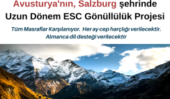 Avusturya – Salzburg şehrinde Uzun Dönem Gönüllülük Projesi