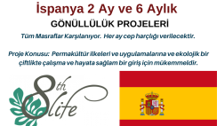 İspanya 2 Ay ve 6 Aylık Gönüllülük Projeleri