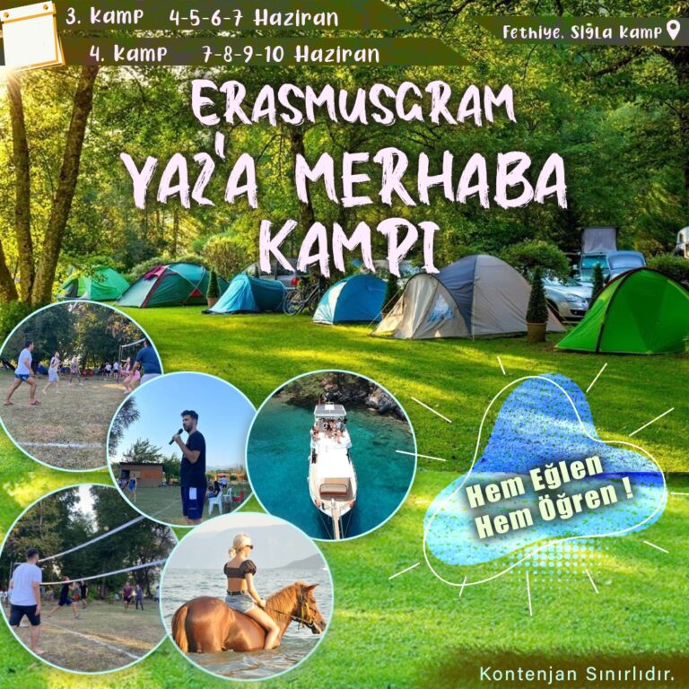 Erasmusgram Yaz’a Merhaba Kampı – 2