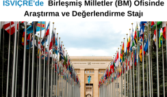 İsviçre, Birleşmiş Milletler (BM) Ofisinde Araştırma ve Değerlendirme Stajı