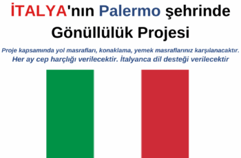 İtalya Palermo’da Gönüllülük Projesi
