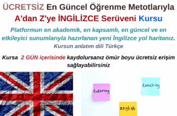 En Güncel Öğrenme Metotları ile A’dan Z’ye İngilizce Serüveni Kursu